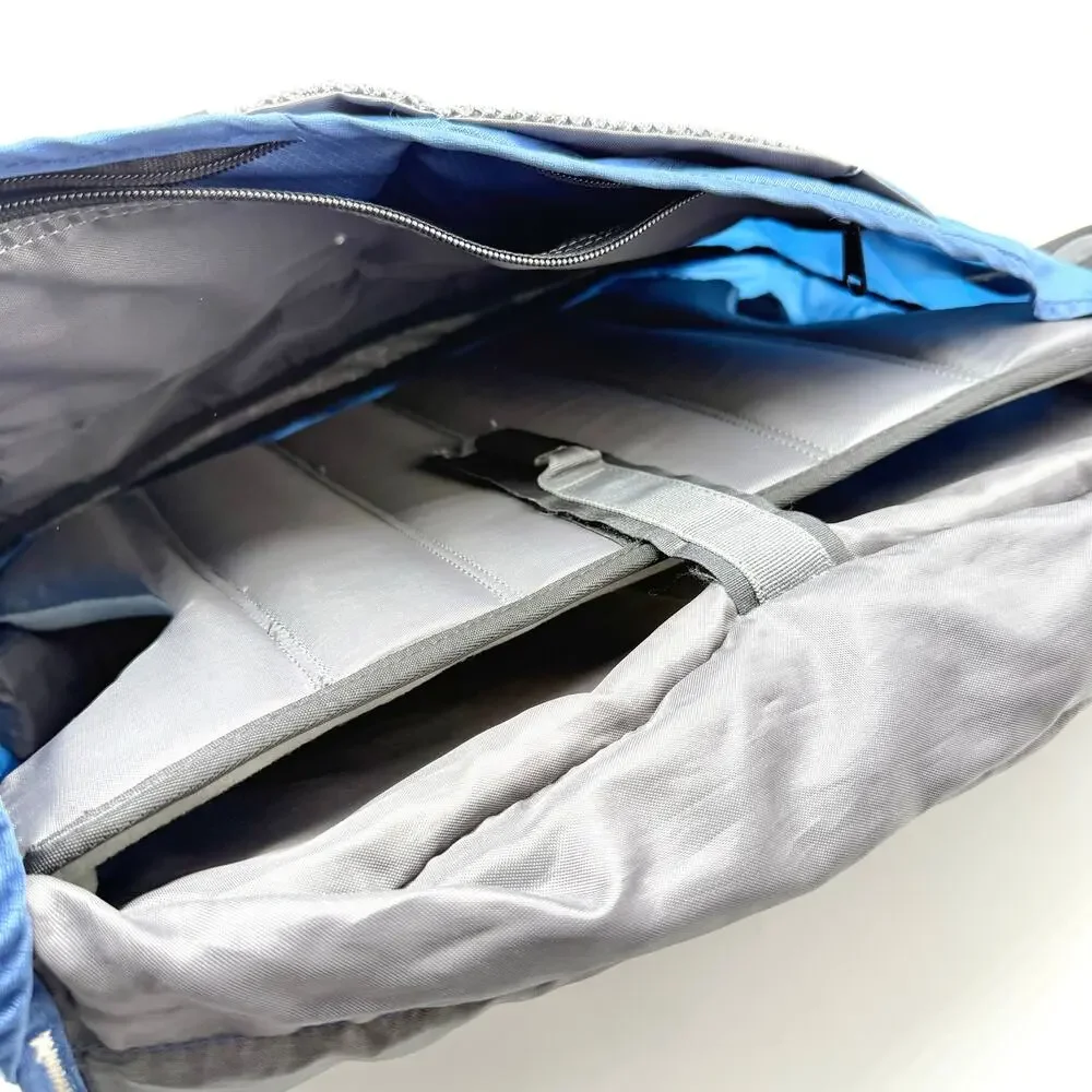 Kelty Treble Crossbody Messenger Bag Expandable Travel Organizer Blue Outdoor